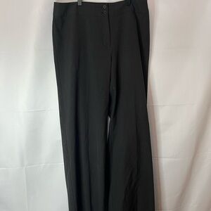Chico's Gray Wide-Leg Trousers